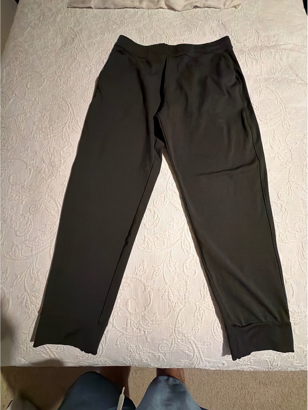 32 Degrees Heat Black Thermal Jogger Pants Size Large